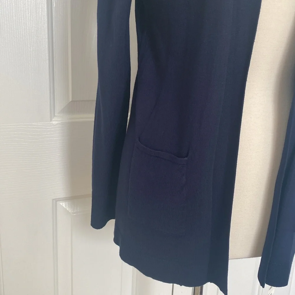 Karen Scott Open Front Jersey Cardigan Size Small - Picture 2 of 8